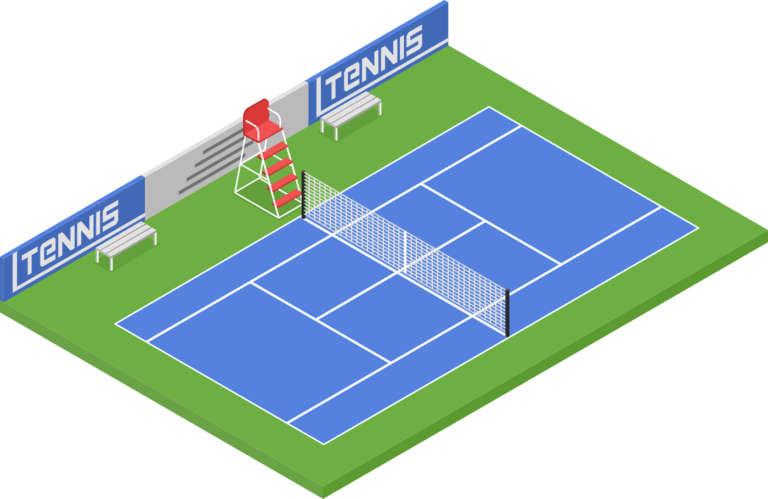 Tennis Courts Major Sports Surfaces